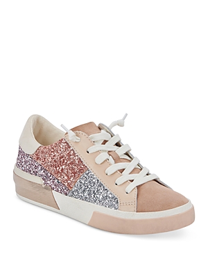 Dolce Vita Zina Sneaker In Rose Gold