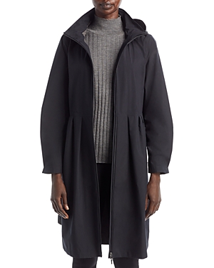 Shop Herno Goretex Belted Raincoat In Black