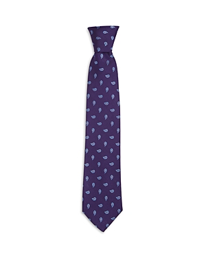The Men's Store At Bloomingdale's Scattered Paisley Silk Classic Tie - 100% Exclusive In Purple