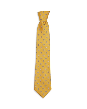 The Men's Store At Bloomingdale's Scattered Paisley Silk Classic Tie - 100% Exclusive In Gold