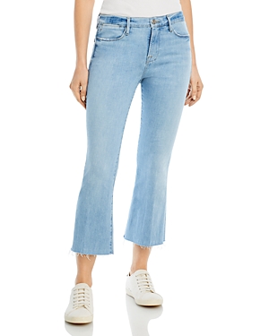 Frame Le High Rise Crop Flare Jeans In Cebu In Cebu