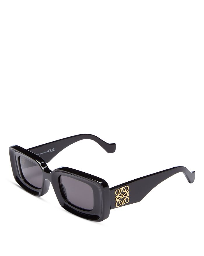 Loewe Women's Chunky Anagram Square Sunglasses