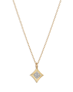Adina Reyter 14k Yellow Gold Make Your Move Diamond Cluster Pendant Necklace, 17-18