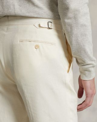 Tailored Fit Linen Trousers