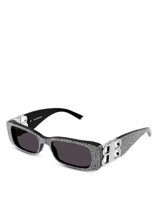 【 BALENCIAGA 】 Dynasty Rectangle サングラス Sunglasses Dynasty Rectangle Sunglasses in Black | Balenciaga US