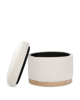 Naka Performance Upholstered Storage Ottoman