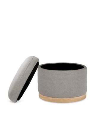 Naka Performance Upholstered Storage Ottoman