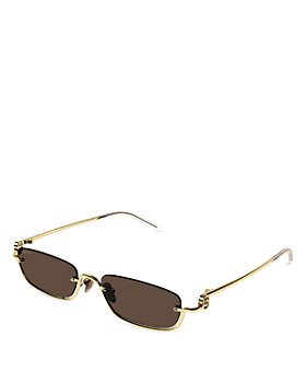 Gucci -  GG Upside Down Rectangular Sunglasses, 55mm