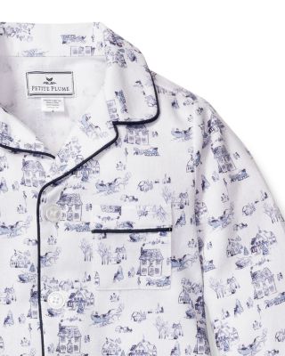 Unisex Winter Vignette Pajama Set - Baby, Little Kid, Big Kid