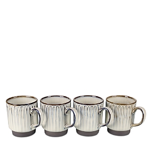 Bia Cordon Bleu Colonnade Mugs, Set Of 4 In Cream