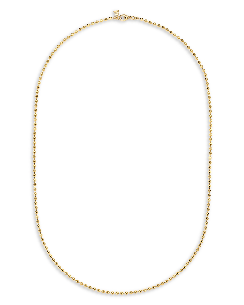 Temple St. Clair 18K Yellow Gold Classic Polished Ball Chain Necklace, 22