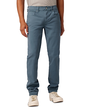 HUDSON BLAKE SLIM STRAIGHT FIT JEANS IN BLUE CORAL