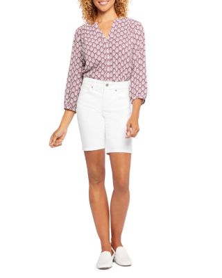 NYDJ - Ella Side Slit Bermuda Shorts