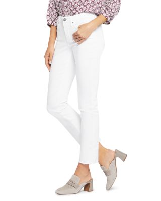 NYDJ - Sheri Frayed High Rise Ankle Skinny Jeans