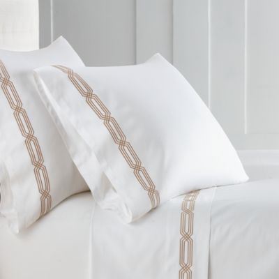 Italian Tivoli Embroidered Sheets Collection - Exclusive