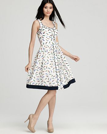 MILLY - Parakeet Print Jessica Market Dress