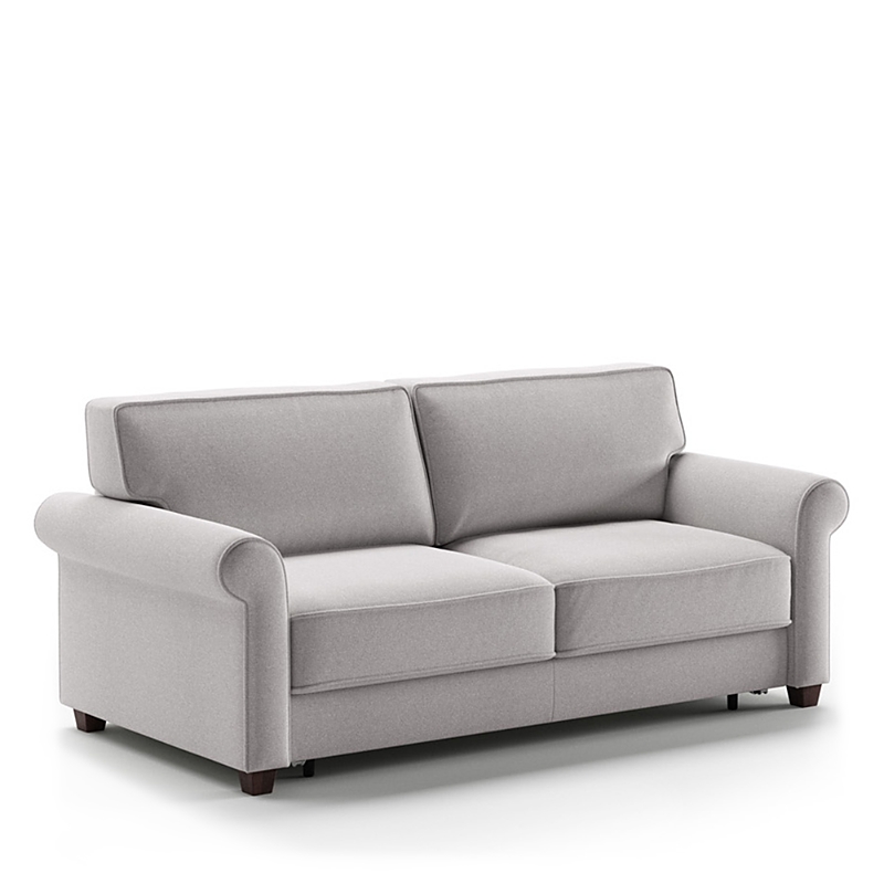 Luonto Casey Queen Size Sleeper Loveseat In Walnut Rene