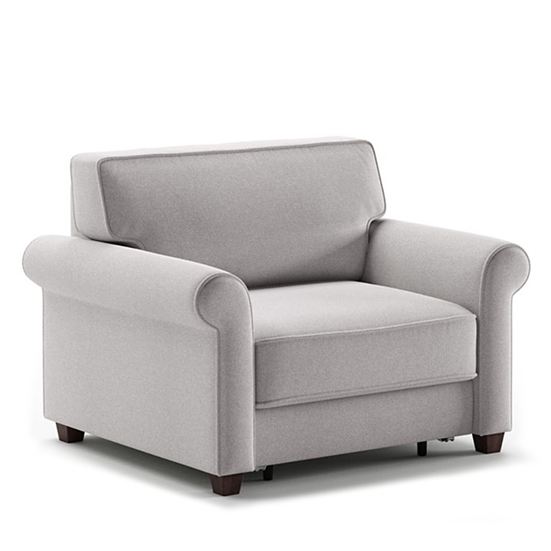 Luonto Casey Cot Size Sleeper Chair In Walnut Rene