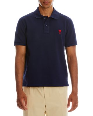 AMI - Organic Cotton Polo Shirt