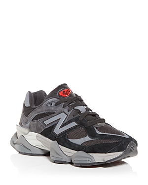 New Balance 9060 Panelled Low-top Sneakers In Black