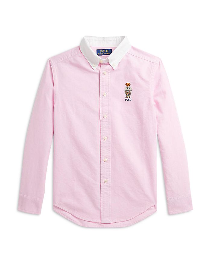 Polo bear cotton shop oxford shirt