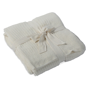 Barefoot Dreams Cozychic Lite Ribbed Throw In Pearl