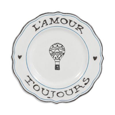 L'Amour Toujours Dessert Plates, Set of 4