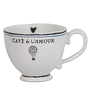 Shop Juliska L'amour Toujours Coffee Tea Cup In Whitewash