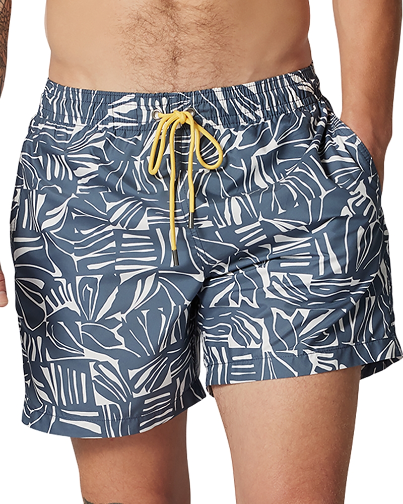 Rodd & Gunn Hans Island Swim Trunks In Bluestone