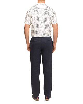 Cornell Tailored Fit Linen Trousers