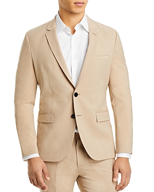 Shop Hugo Arti Extra Slim Fit Suit Jacket In Light Beige