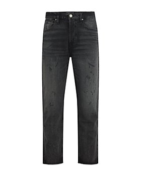 Hudson - Reese Straight Fit Jeans in Onyx