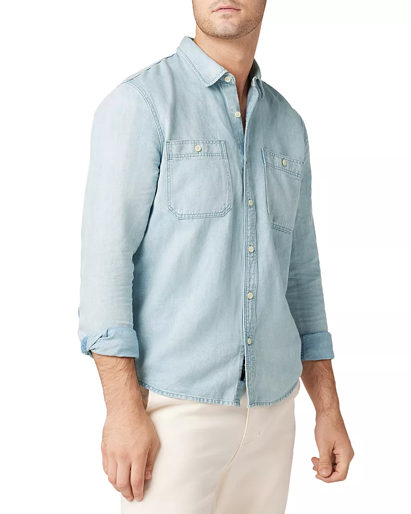 Joe's Jeans Lou Long-Sleeve Chambray Shirt