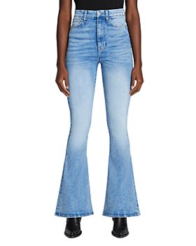 7 For All Mankind - Ultra High Rise Skinny Flare Leg Jeans in Merton