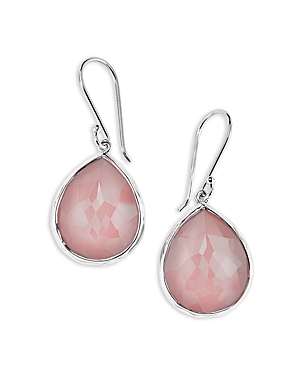 Ippolita 925 Rock Candy Pink Mother-of-Pearl Teardrop Earrings