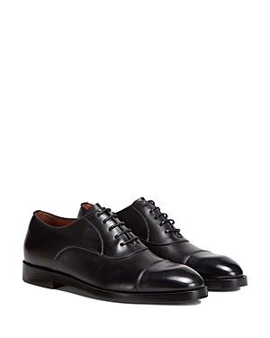 Zegna Z Lux Lace Up Dress Shoes In Black