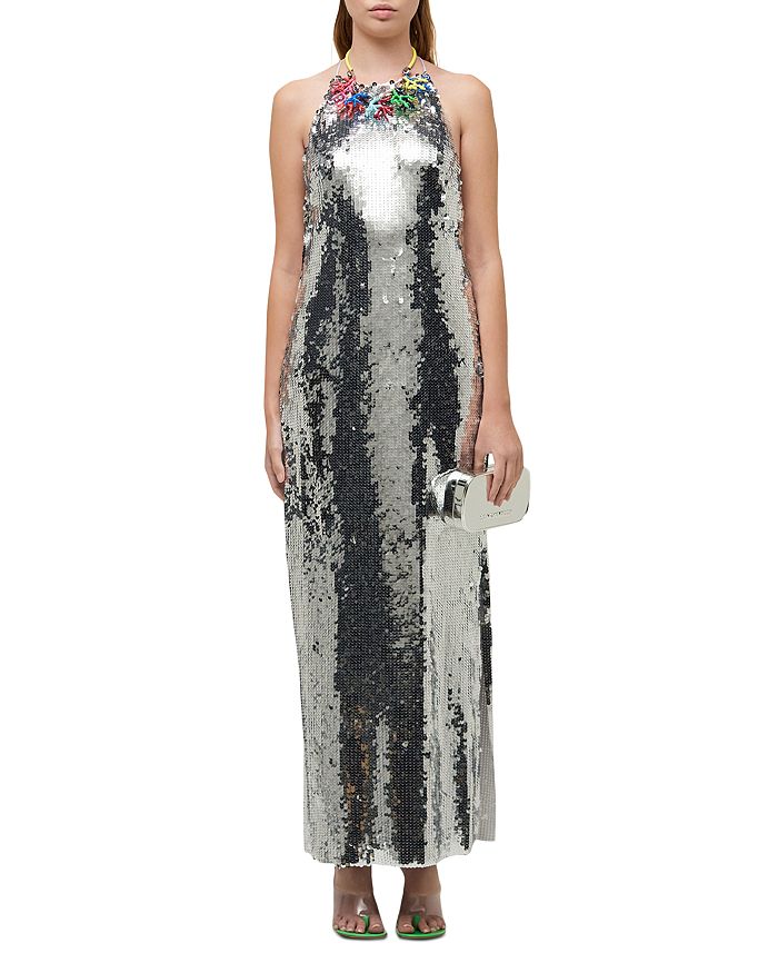 SIMON MILLER Zazzle Sequin Maxi Dress | Bloomingdale's