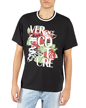 Versace Jeans Couture - Rose Graphic Logo Tee