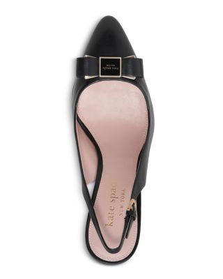 Women's Bowdie Slip On Slingback High Heel Pumps