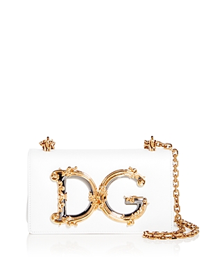 Dolce & Gabbana Calfskin Dg Girls Phone Bag