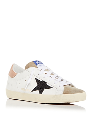 Golden Goose Women's Super-star Classic Sneakers In White Taupe