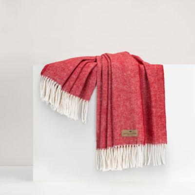 Landsdown Under Herringbone Cotton Blend Throw