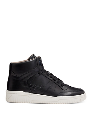 Allsaints Pro High Top Sneaker In Black