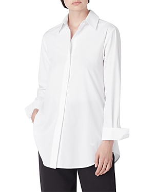 Armani Collezioni Emporio Armani Camicia Button Up Shirt In White