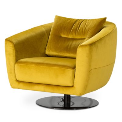 Adriana Fabric Swivel Chair