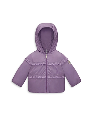 Shop Moncler Girls' Hiti Jacket - Baby, Little Kid In Lavender