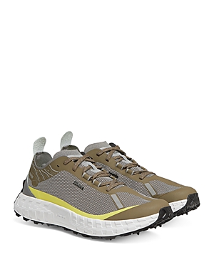 Zegna Khaki Norda Edition Sneakers In Medium Green