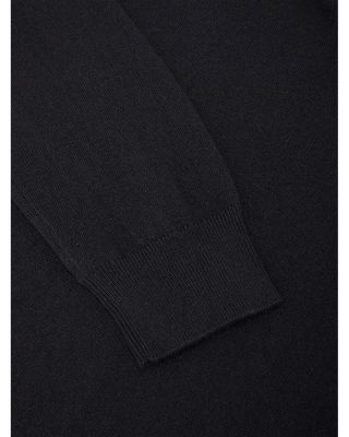 Oasi Cashmere Zip Mock Neck Sweater