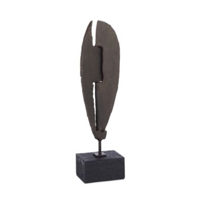 Global Views Iron Angel Statue in Bronze, Small