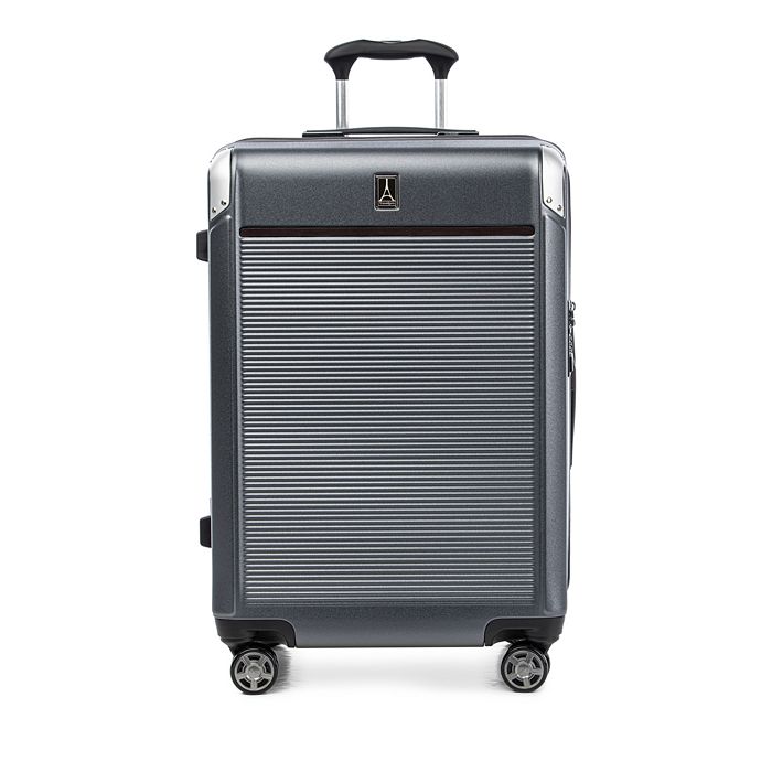 Shop Travelpro Platinum Elite Hardside Medium Expandable Spinner Suitcase In Vintage Gray